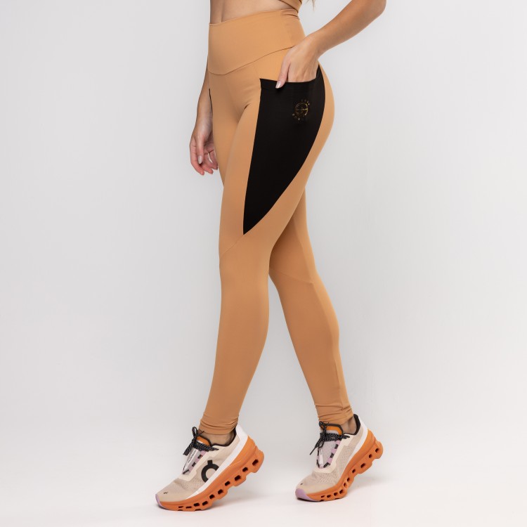Legging Bolsos Dois Lados