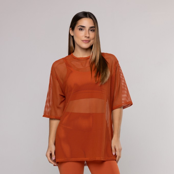 Blusa Básica Oversized Tela